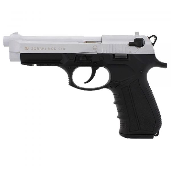 Zoraki Blank Pistol 918 chrome mat