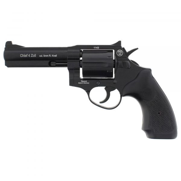 Record Revolver Chief 4" black