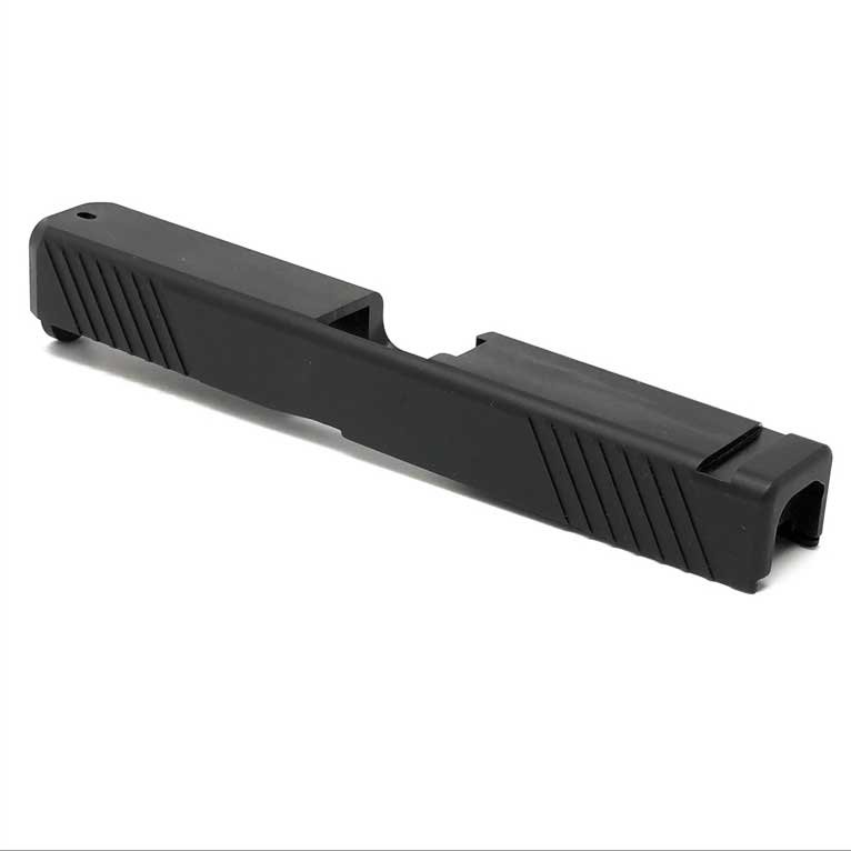 Alpha G17 EDC V1 CNC Stripped Glock Gen3 Slide Black Nitride