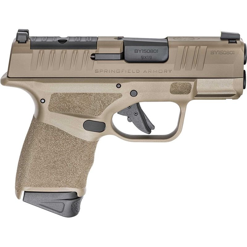 Springfield Armory HELLCAT OSP 9mm Semi-Auto Pistol 3" Barrel Optics-Ready 13 Ro...