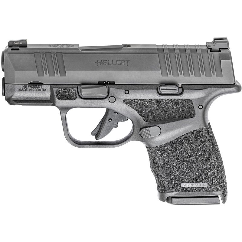 Springfield Armory HELLCAT 9mm Semi Auto Pistol 3" Barrel 11 Rounds Black