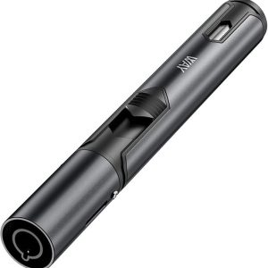 VVAY Jet Lighter Windproof Gas Rechargeable Butane Lighter Long Range for Candle Cookers Stove BBQ (Sold Without Gas)